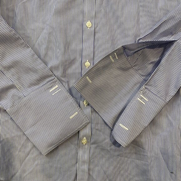 Charles Tyrwhitt Non-Iron Cotton Dress Shirt, Extra Slim Fit (16/33 inches) - Picture 6 of 8